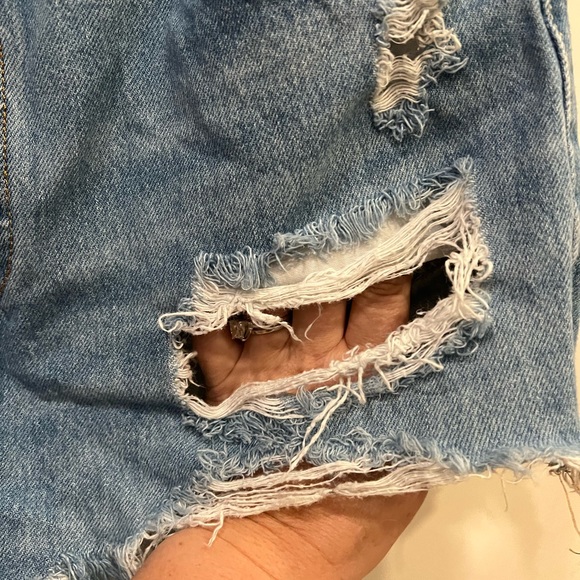 Levi’s 501 denim cutoff shorts size 30 waist - Picture 9 of 16